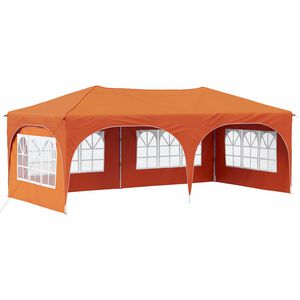 vidaXL Rastezljivi &scaron;ator za zabave 575 x 288 x 245 cm Narančasta