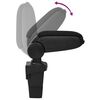 vidaXL Naslon za ruke za automobil crni 17x32x(37-53) cm ABS