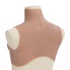 vidaXL Silikonski prsni ko&scaron; s grudima preplanuli B ko&scaron;arice