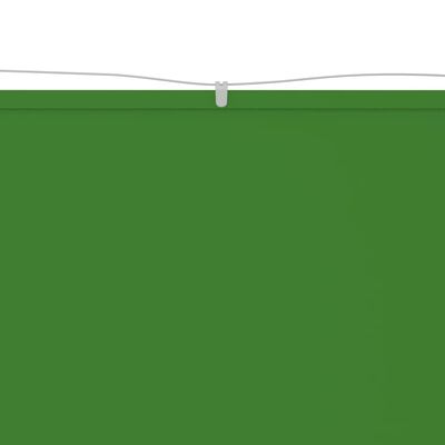 vidaXL Okomita tenda svjetlozelena 140 x 270 cm od tkanine Oxford