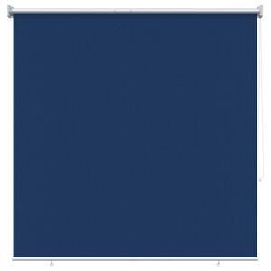 vidaXL Vanjska roleta 90% blokada UV zraka Plava 140 x 140 cm HDPE