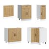 vidaXL 11-dijelni set kuhinjskih ormarića Kalmar konstruiranog drva