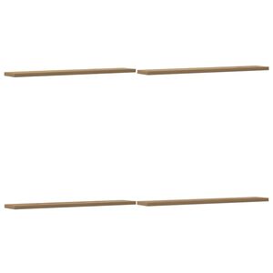 vidaXL Police za knjige 4 kom boja hrasta artisan 60x10x1,5 cm drvene