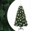 vidaXL Umjetno božićno drvce s kuglicom 120 cm 150 LED lampica