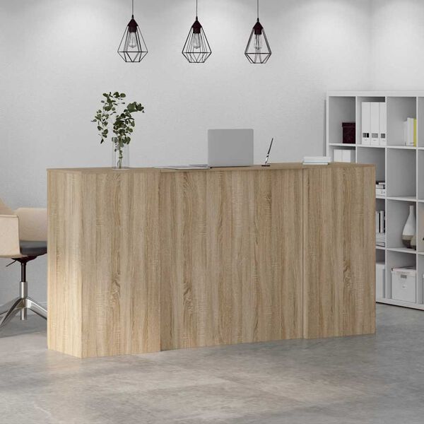 vidaXL Recepcijski stol 200x50x103,5 cm od konstruiranog drva