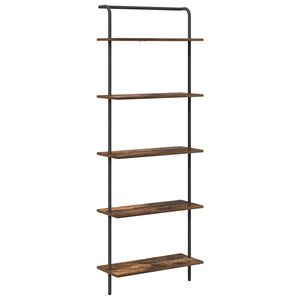 vidaXL Polica 5 razina 60 x 24 x 168 cm Konstruirano drvo