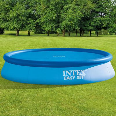 Intex solarna navlaka za bazen plava 348 cm polietilenska
