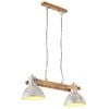 vidaXL Industrijska viseća svjetiljka 25 W srebrna 109 cm E27