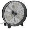 vidaXL Industrijski ventilator s bubnjem 77 cm 187,7 W crni