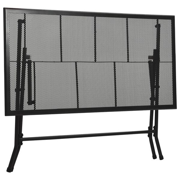 vidaXL 5-dijelni vrtni blagovaonski set od čelika antracit