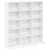 vidaXL CD ormar Bijela 96 x 23,5 x 97,5 cm Konstruirano drvo