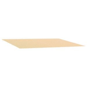 vidaXL Zamjensko platno za tendu Žuta i bijela 400 &times; 300 cm Poliester
