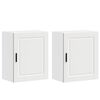 vidaXL Kuhinjski zidni ormarići 2 kom Porto bijeli konstruirano drvo