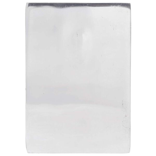 vidaXL Držači za knjige 2 pcs Srebrno 11 x 14 x 17,5 cm Aluminij