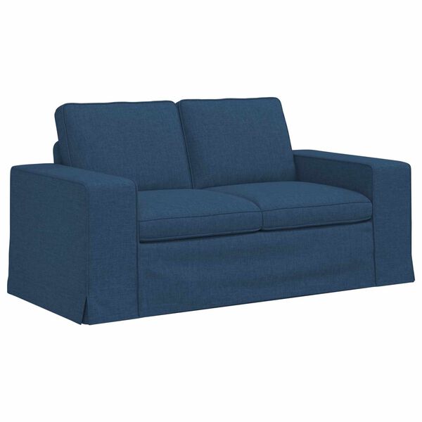 vidaXL Sofa Plava 162 x 80 x 82 cm tkanina