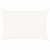 vidaXL Jedro za za&scaron;titu od sunca 160 g/m&sup2; bijelo 5 x 7 m HDPE