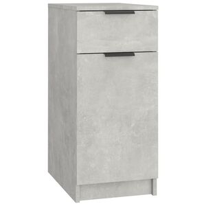 vidaXL Ormarić za radni stol sivi 33,5 x 50 x 75 cm konstruirano drvo