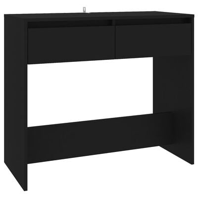 vidaXL Konzolni stol crni 89 x 41 x 76,5 cm čelični
