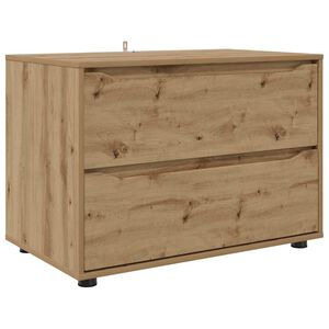 vidaXL Ormarić za pohranu Umjetnički hrast 80 x 48 x 57 cm