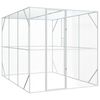 vidaXL Kavez za ptice Antracit 210 x 304 x 213 cm