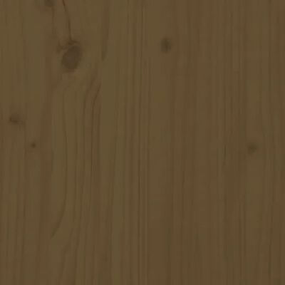 vidaXL Uzglavlje za krevet boja meda 105,5x4x100 cm masivna borovina