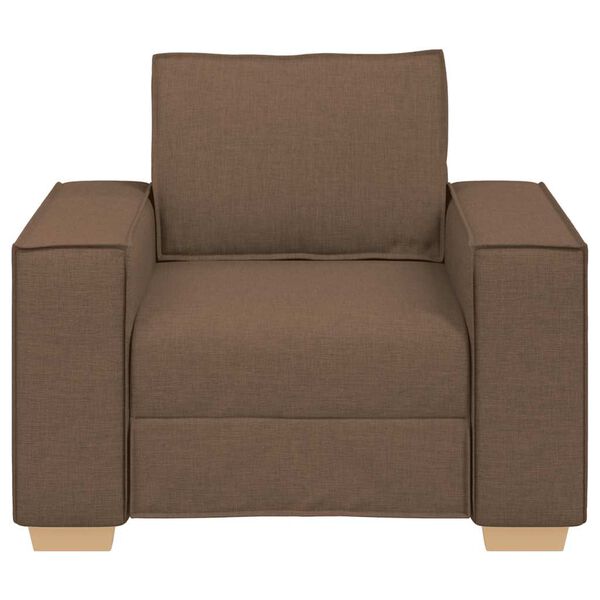 vidaXL Sofa fotelja smeđa 100x78x84 cm tkanina