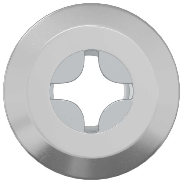 vidaXL Sigurnosna matica 12 pcs Nikla M6 x 15 mm Čelik