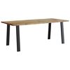 vidaXL Blagovaonski stol 200x90x75 cm od masivnog bagremovog drva