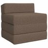vidaXL Sofa na razvlačenje Sivosmeđa 70 x 60 x 63 cm Tkanina