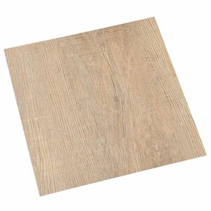 vidaXL Podne daske Svijetlo siva, Tamno smeđa 5,11 m&sup2; 55 kom. PVC