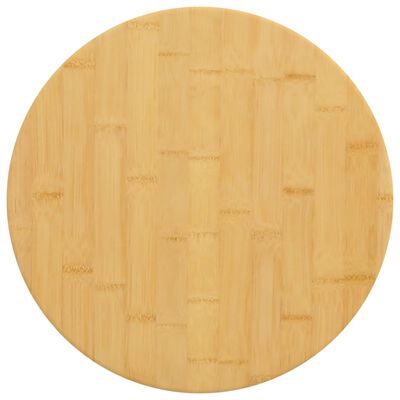 vidaXL Stolna ploča Ø30x4 cm od bambusa