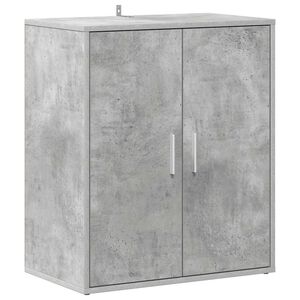 vidaXL Ormarić za cipele boja betona 60 x 35 x 70 cm konstruirano drvo