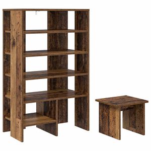 vidaXL Ormar za cipele 2 kom. 62 x 35 x 100 cm Konstruirano drvo