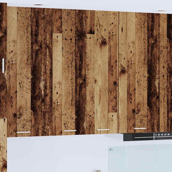 vidaXL Viseći ormarić Staro drvo 60 x 31 x 100 cm Konstruirano drvo