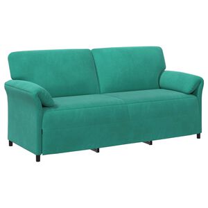 vidaXL Sofa za 3 osobe Tirkizna 198 x 83 x 95 cm Bar&scaron;un