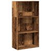 vidaXL Regal za knjige boja starog drva 60x30x114 cm konstruirano drvo