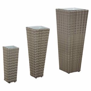 vidaXL Vrtni set 3 pcs Metal