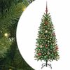 vidaXL Umjetno božićno drvce Zelena 150 cm PE i PVC