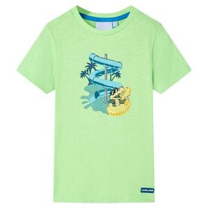 Dječja majica neonskozelena 116