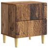 vidaXL Noćni ormarić Staro drvo 43 x 34,5 x 48 cm Konstruirano drvo