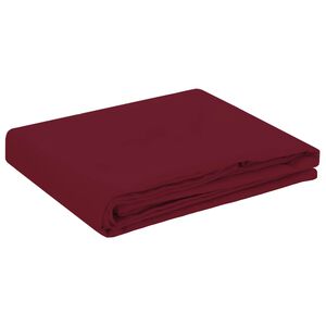 vidaXL Tkanina za stol Pravokutni Vinova crvena 110 x 140 cm Poliester