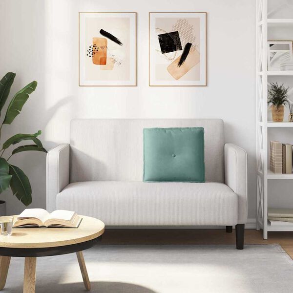 vidaXL Jastuk za leđa Morska zelena 50 x 45 cm Kordura tekstil