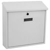 432497 Perel Mailbox "Monaco" White