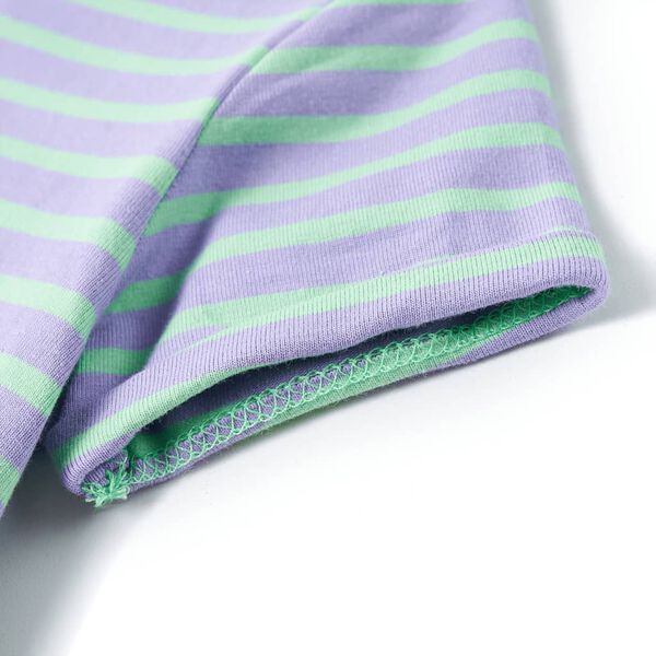 Dječja majica svijetla boja mente 92