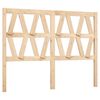 vidaXL Uzglavlje za krevet 126 x 4 x 100 cm od masivne borovine