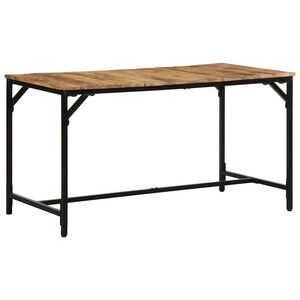 vidaXL Blagovaonski stol 140 x 70 x 75 cm masivnog grubog drva manga