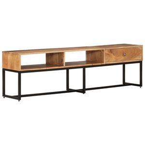 vidaXL TV ormarić 160 x 30 x 45 cm od masivnog bagremovog drva