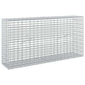 vidaXL Gabion s žicom debljine 5 mm i mrežom 5x2,5 cm 100x20x50 cm