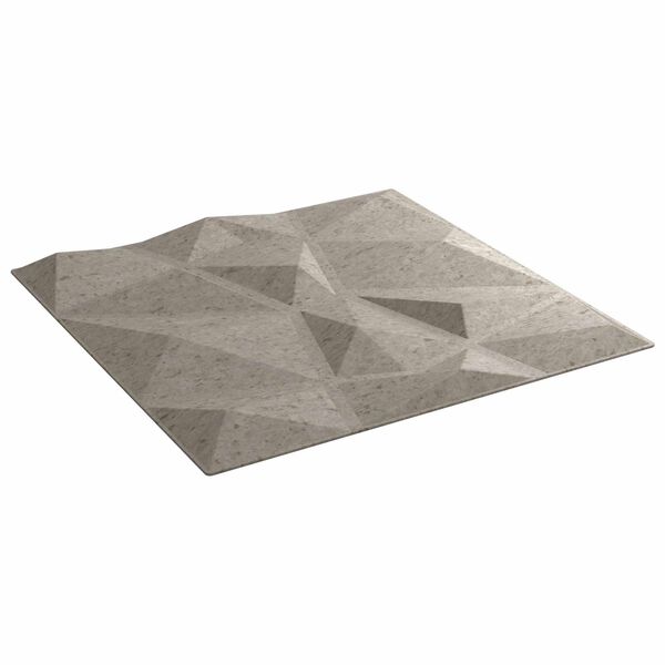vidaXL Zidne panele 48 pcs Betonsko Siva 50 x 50 cm XPS pjena