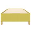 vidaXL Okvir za krevet zeleni 90x200 cm od tkanine